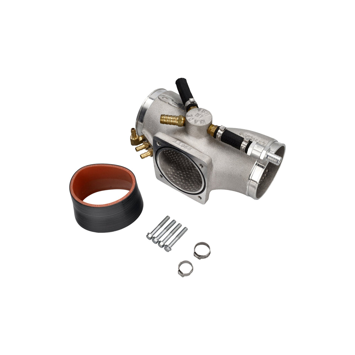 Aluminum Intake Plenum Competition 74mm Throttle Body Porsche 996 Turbo/S/X50/GT2 IPD