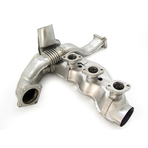 Exhaust heat exchanger left | Porsche 964 C2 / C4 | Dansk