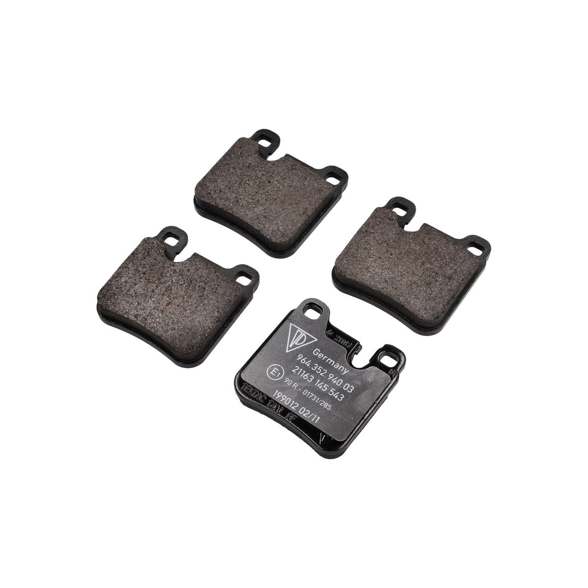 Porsche Original – Bremsbeläge hinten Porsche 964