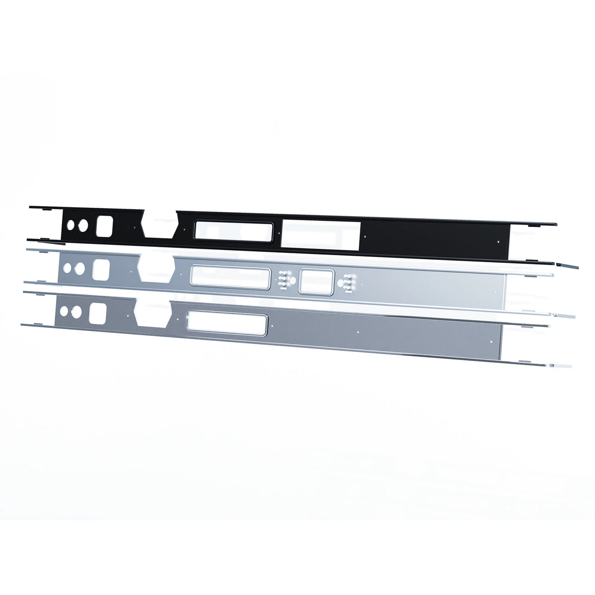 Armaturenbrett Aluminium-Zierrahmen | Porsche 964 / 993 | OEM