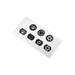 Sticker Set Climate Control Unit Buttons 964 / 993