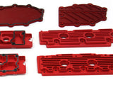 Camshaft & Chain Housing Cover Set, Aluminium Red | Porsche 964 Carrera & RS – image 3