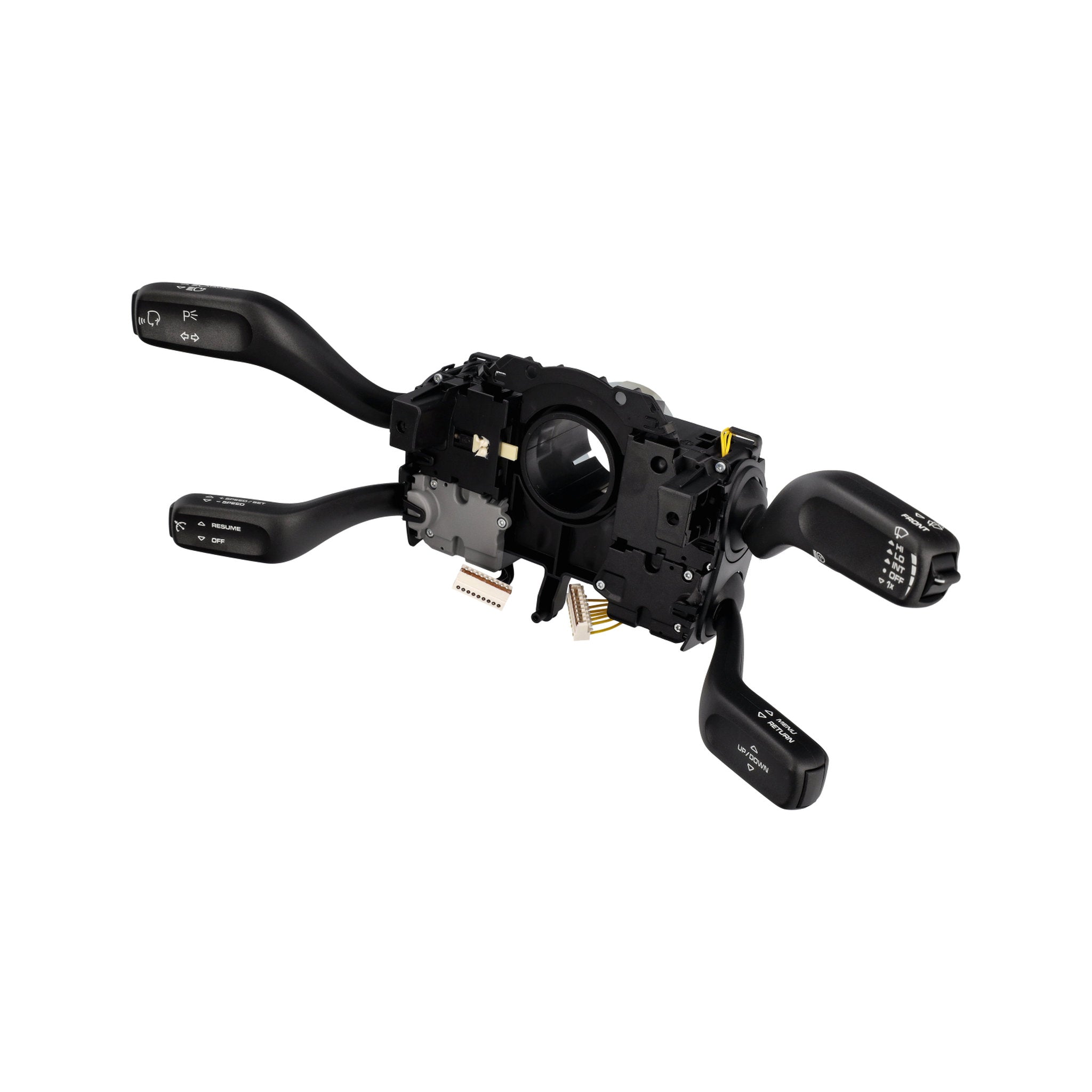 Steering column switch, black - Porsche original part - Porsche 718 Boxster / Cayman