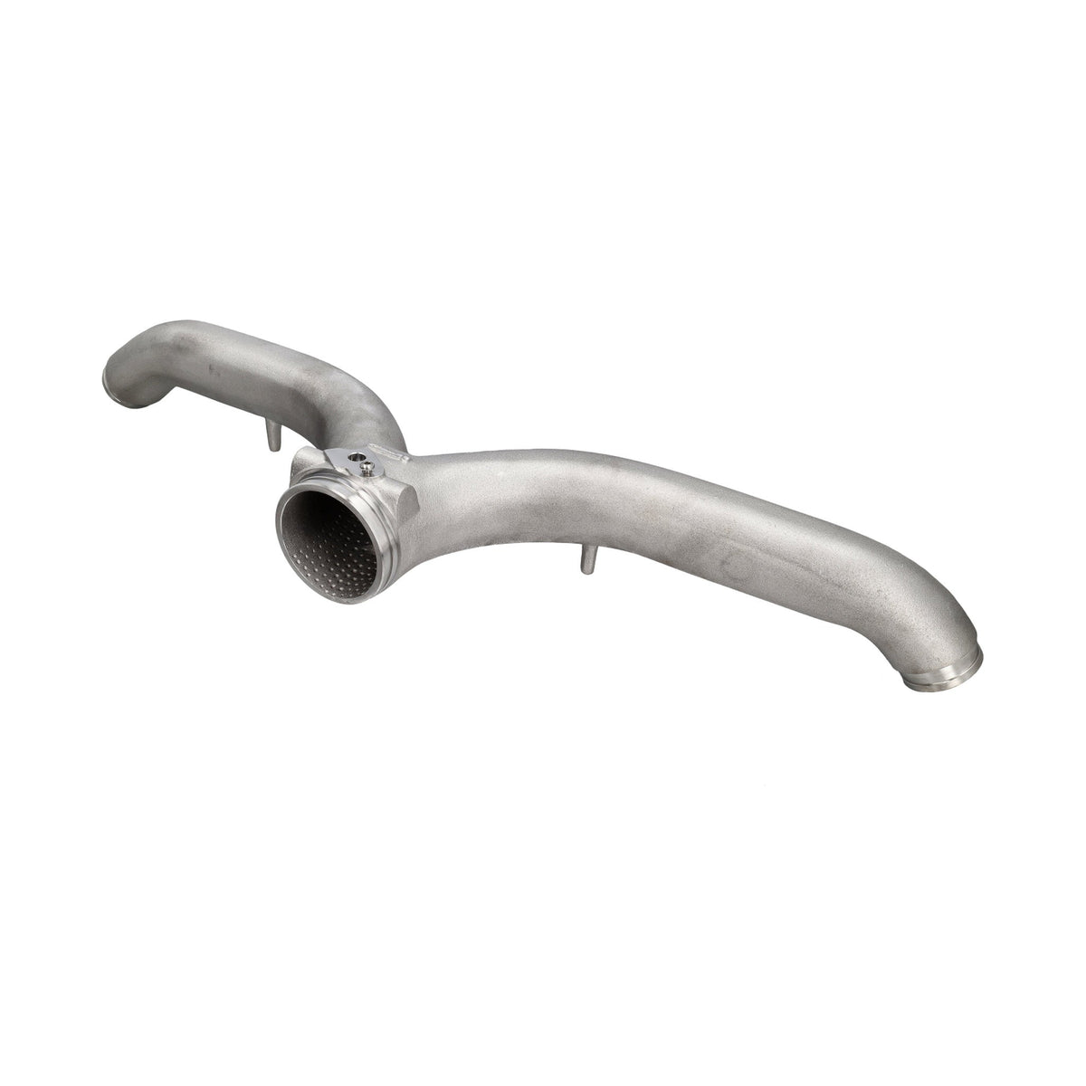 Y-Rohr für Ansaugplenum aus Aluminium mit hohem Durchfluss. Porsche 997.1 Turbo IPD