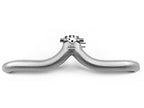 High-Flow Aluminum Y-Pipe for Intake Plenum. Porsche 997.2 Turbo IPD