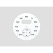 Dial for the Sport Chrono instrument, white. Porsche 997 / 991 / Boxster / Cayman / Panamera