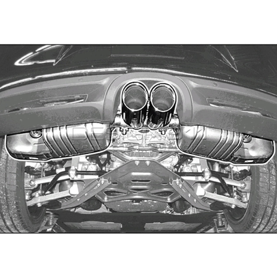 Sports exhaust system PSE incl. tailpipes – Porsche Boxster/Cayman
