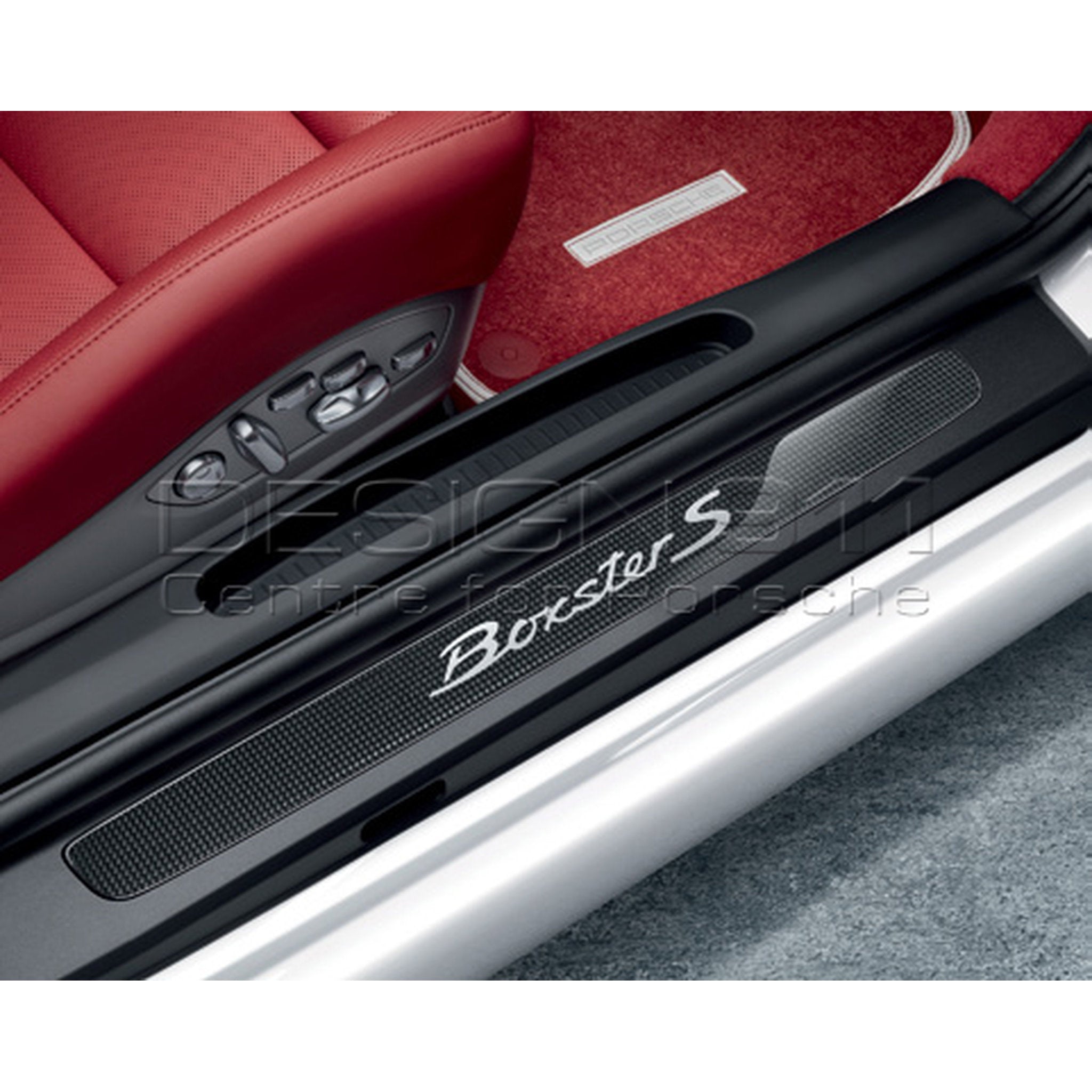 Carbon Side Skirt Trims with Logo – Porsche Boxster/Cayman