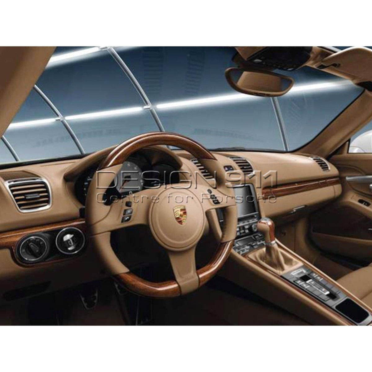 Mahogany Interior Package for MANUAL vehicles - Porsche Boxster/Cayman
