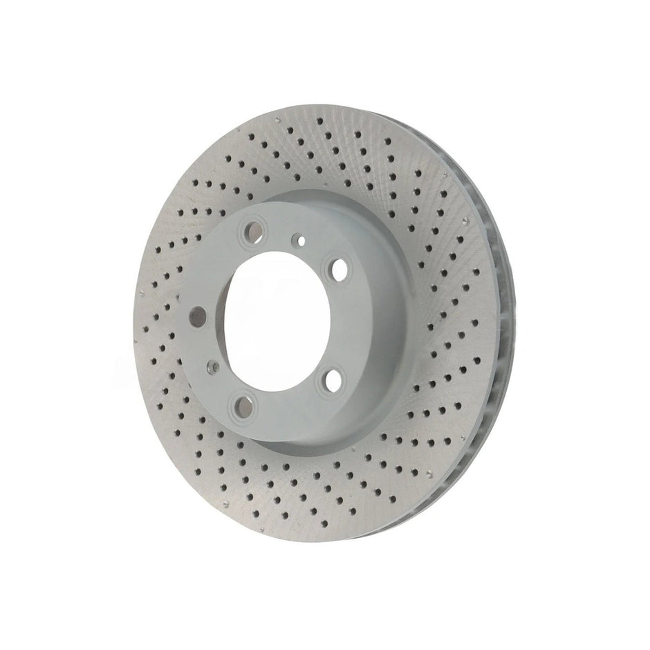 Front brake disc, drilled monoblock, 315 x 28 mm – Porsche Boxster/Cayman