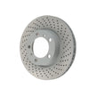 Front brake disc, drilled monoblock, 315 x 28 mm – Porsche Boxster/Cayman