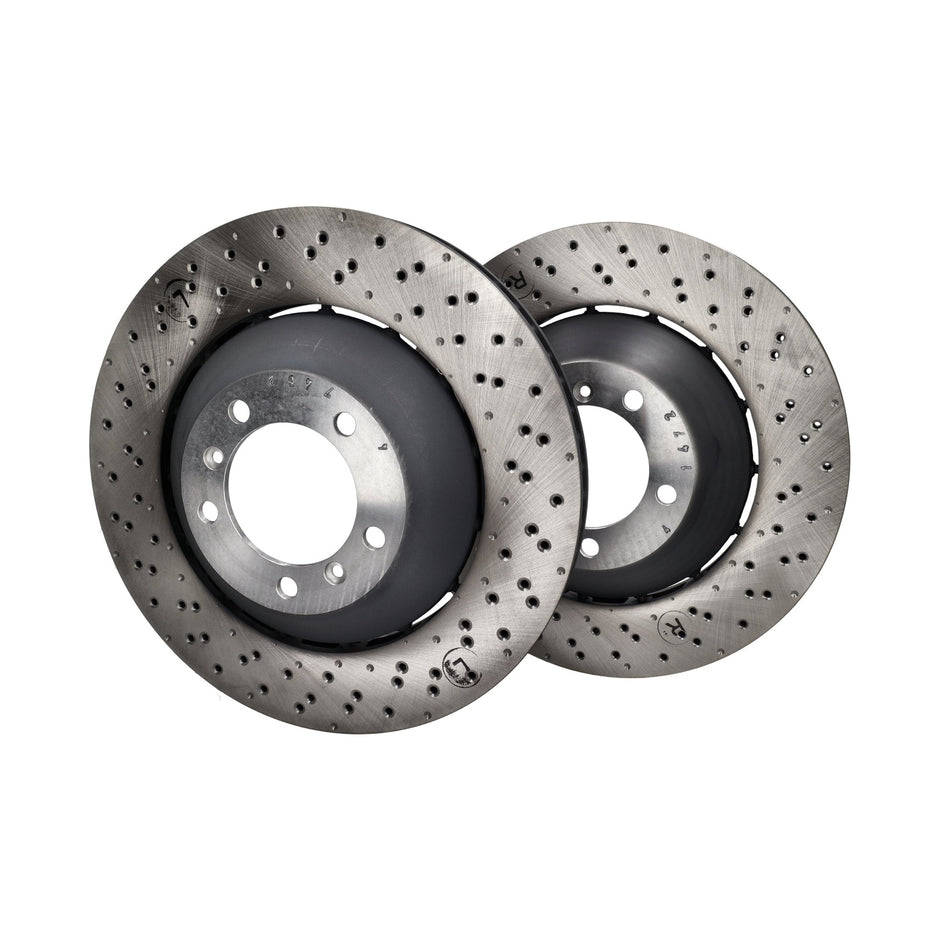 Bremsscheibe, vorne. 2ER SET – OEM / Erstausrüsterqualität – Porsche 718 Boxster / Cayman
