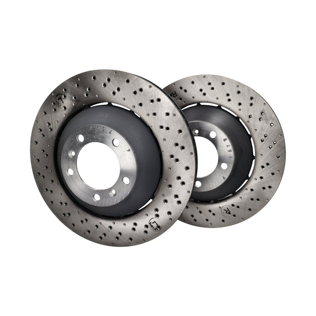 Bremsscheibe, vorne. 2ER SET – OEM / Erstausrüsterqualität – Porsche 718 Boxster / Cayman
