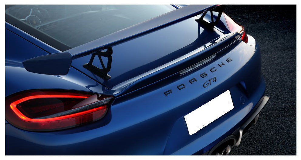 Heckflügel im Cayman-GT4-Stil