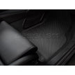 Carbon-Fußmatten mit Ledereinfassung. Porsche RHD - Rechtslenker 981 / 981C / 991 / 718