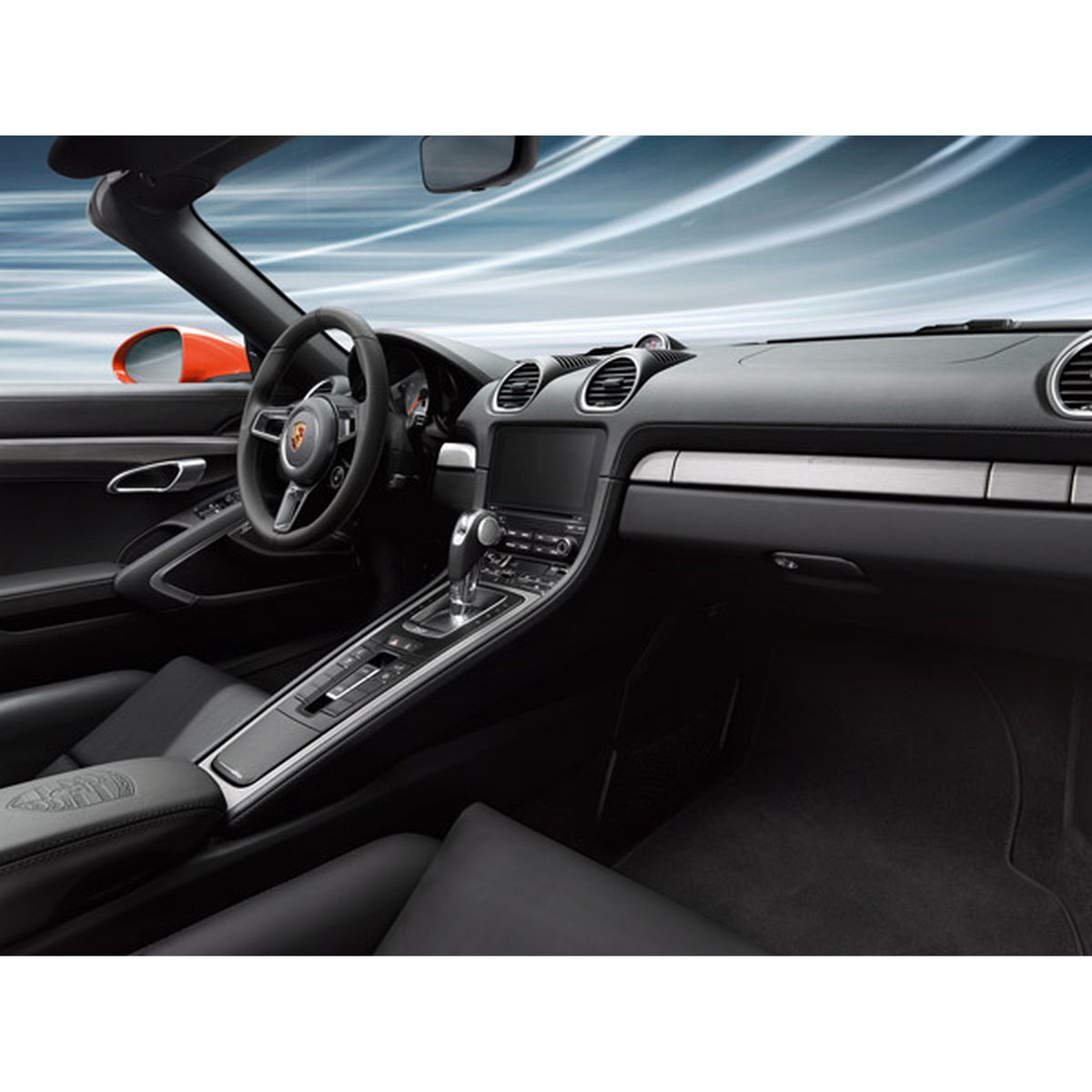 Brushed Aluminum Interior Package FOR PDK VEHICLES - Porsche Genuine Part - Porsche 718 Boxster / Cayman