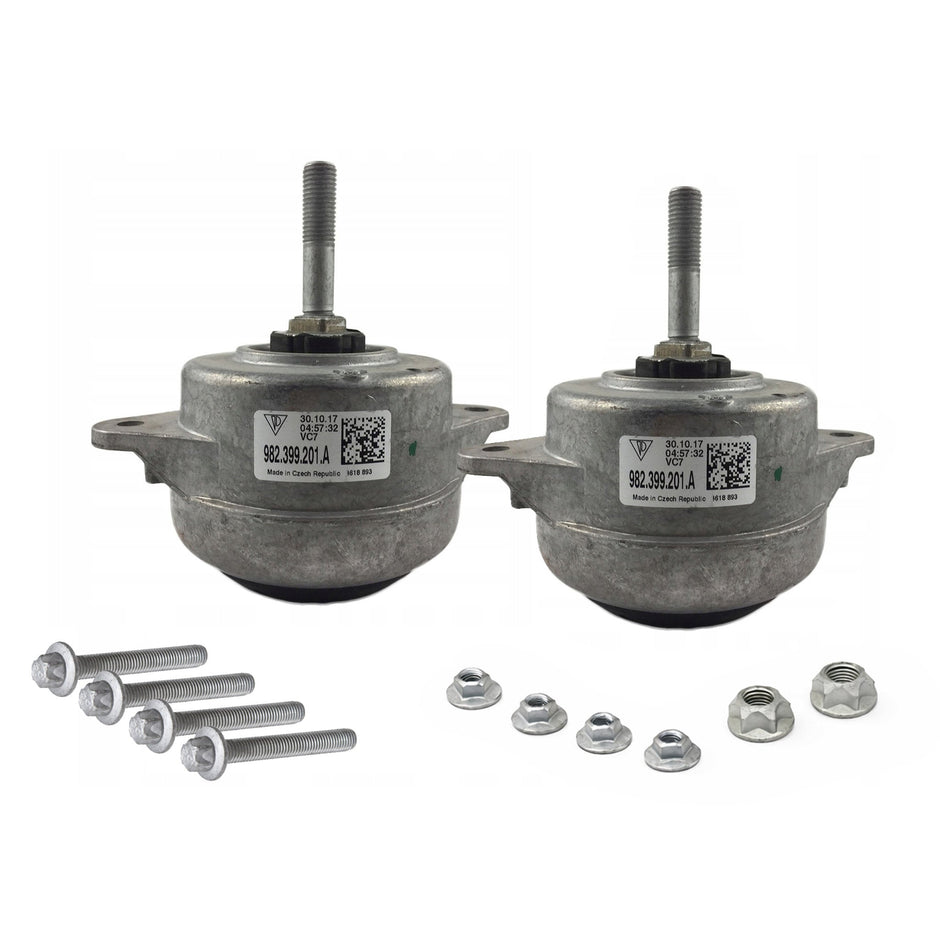 Transmission Mounts (non-dynamic), set of 2 – OEM / Original Equipment Quality – Porsche 718 Boxster / Cayman