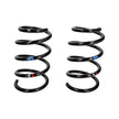 Coil Springs Rear (Pair) - Markings in Slate Grey/Red - Porsche Original Part - Porsche 718 Boxster / Cayman