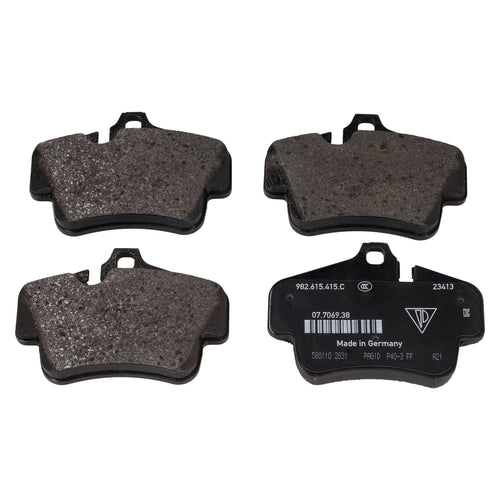 Bremsbeläge, HINTEN – Porsche Boxster/Cayman