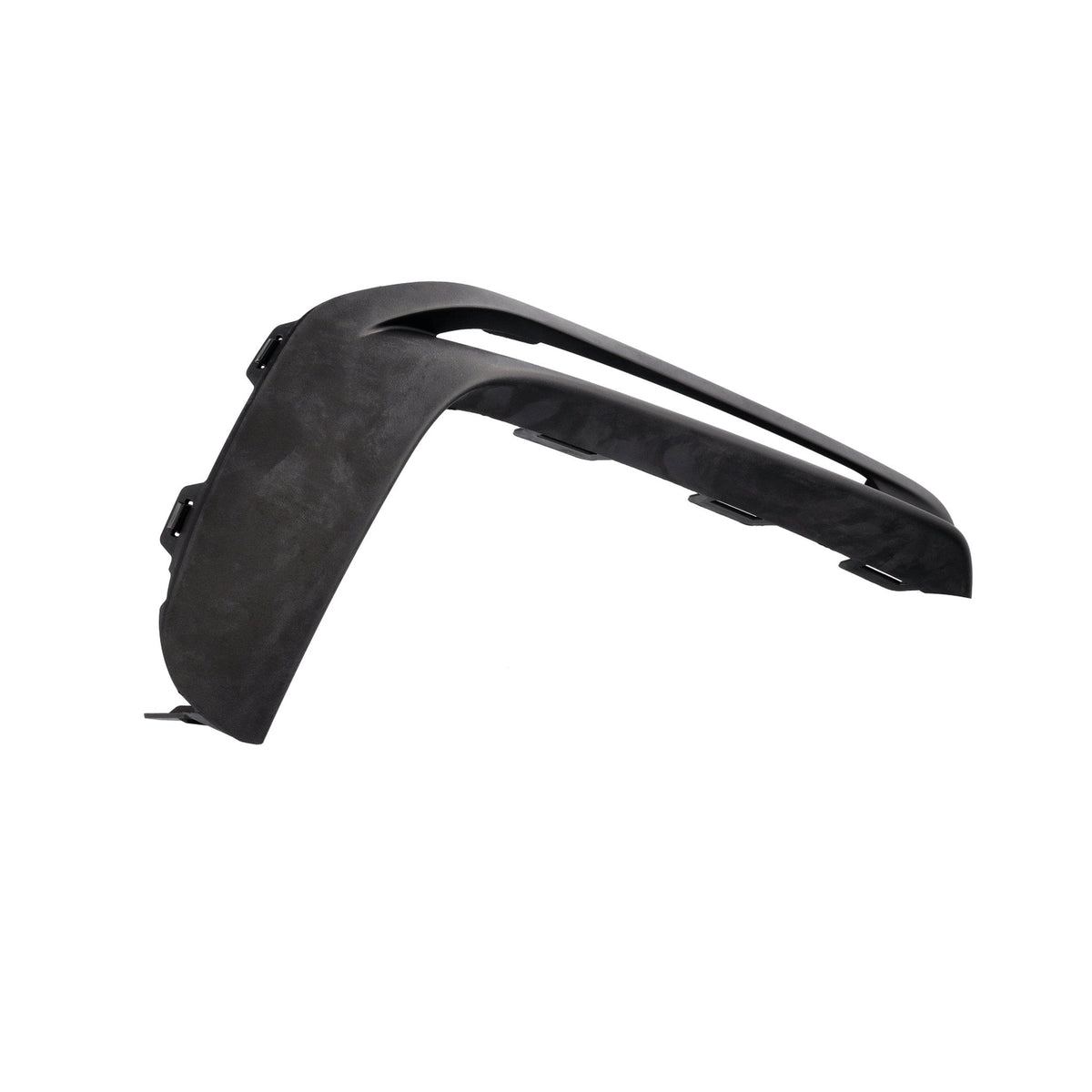 Air duct plates for the front bumper - Matte Black - Porsche Original Part - Porsche 718 Boxster / Cayman
