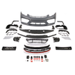 Front bumper kit without headlight cleaning system - Arctic Grey - Porsche 718 Boxster / Cayman