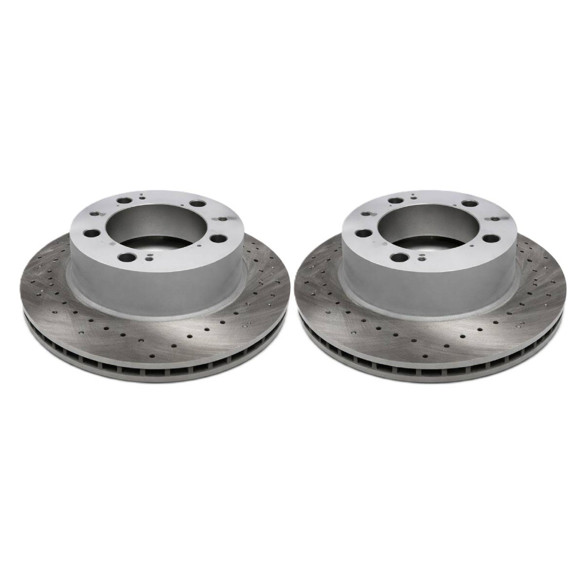 Front brake discs, drilled (pair). Porsche Boxster 986 - Porsche Boxster/Cayman