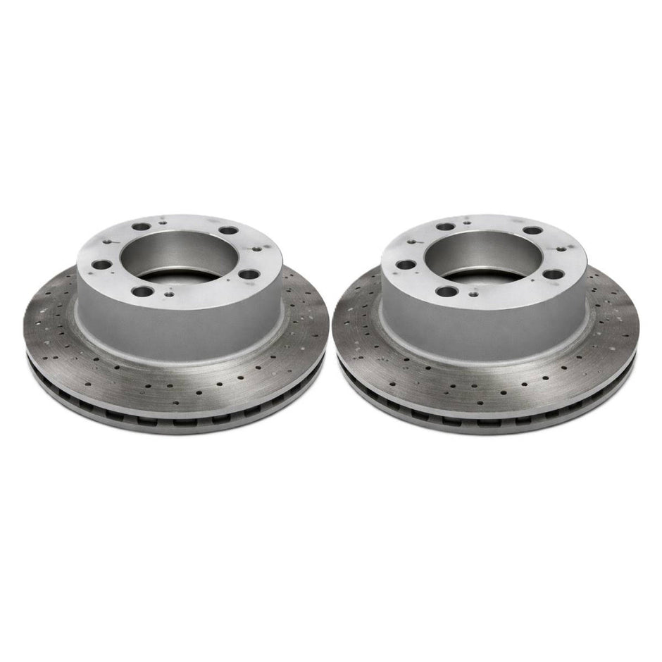 Rear brake discs, perforated (pair) – Porsche Boxster/Cayman