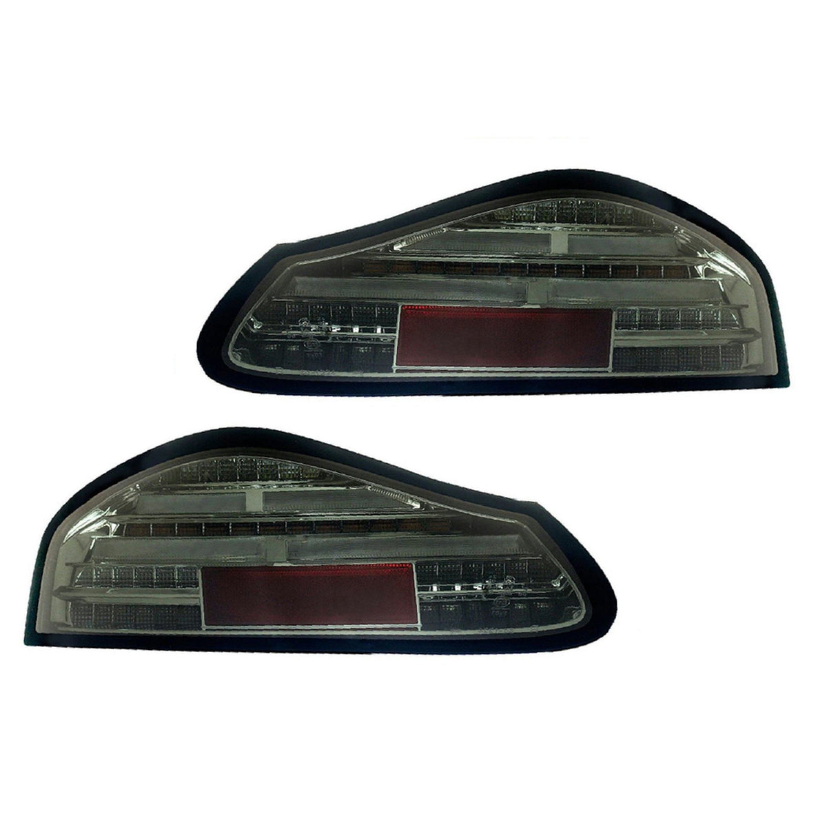 LED-Blinkereinheit hinten, schwarzer Rahmen / getöntes Glas – Porsche Boxster/Cayman