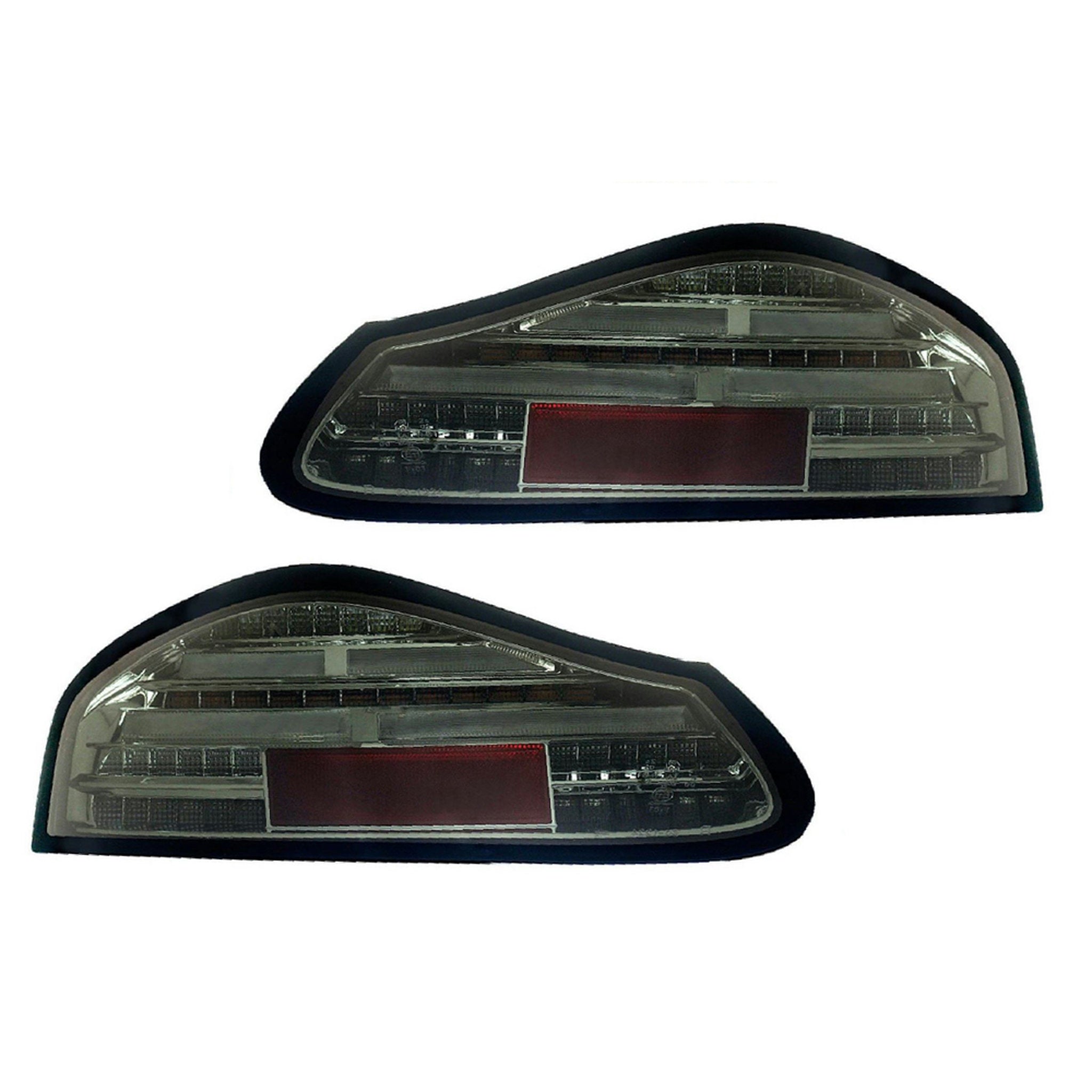 LED-Blinkereinheit hinten, schwarzer Rahmen / getöntes Glas – Porsche Boxster/Cayman