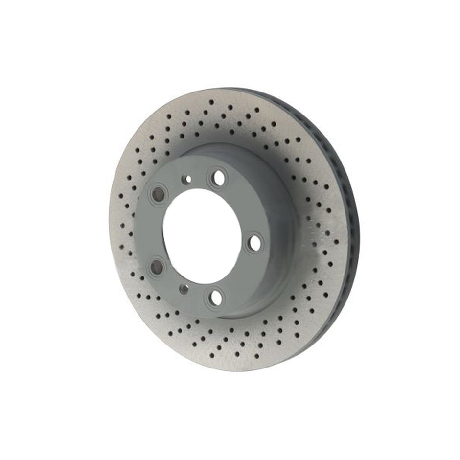 Brake Disc, Front, drilled monobloc, 298x24mm – Porsche Boxster/Cayman