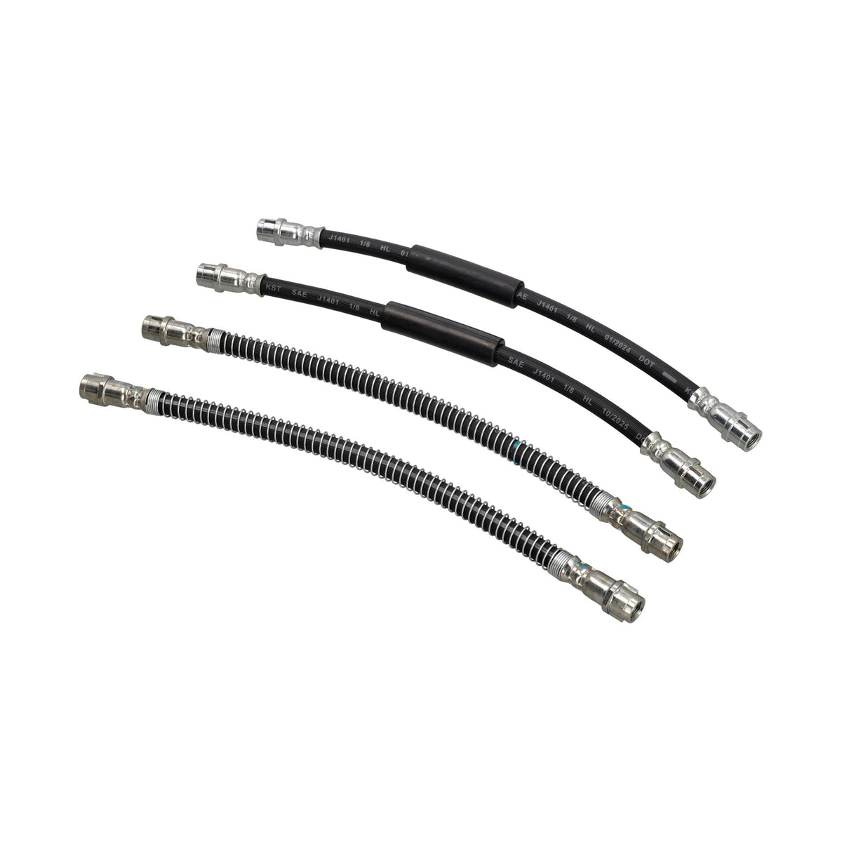 Brake caliper brake hose set front and rear - Porsche Boxster/Cayman