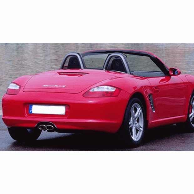Hintere Stoßstange. Porsche Boxster 987 MKI (OE-Teile-Nr. 98750541136G2X / 98750529112) – Porsche Boxster/Cayman