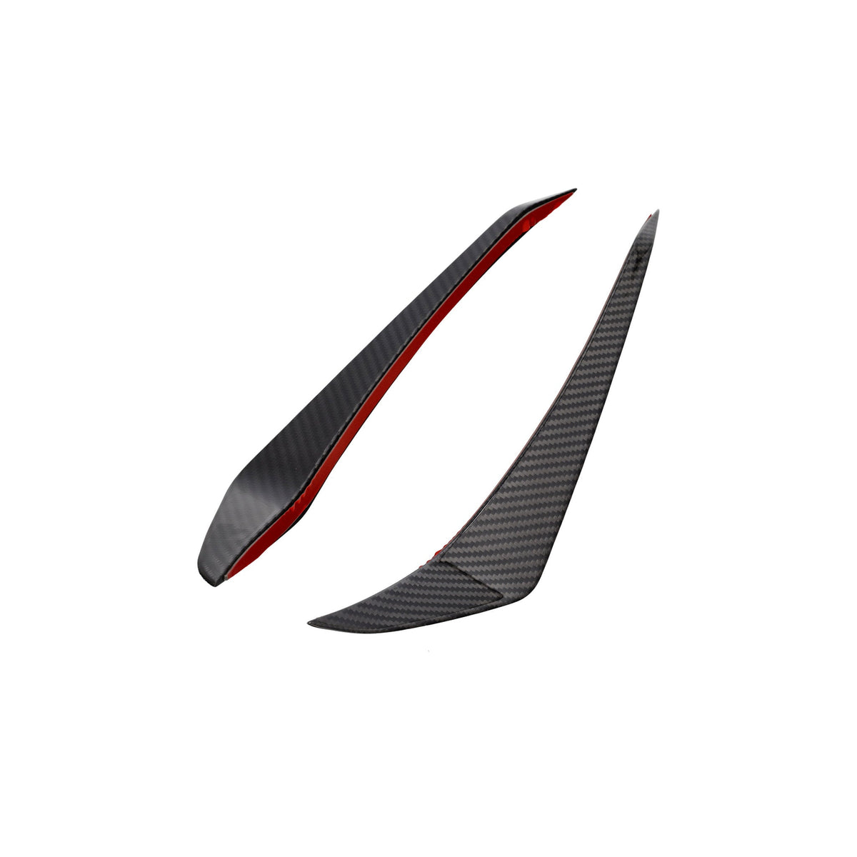 Front Bumper Canard Set. Porsche 991.1 Turbo