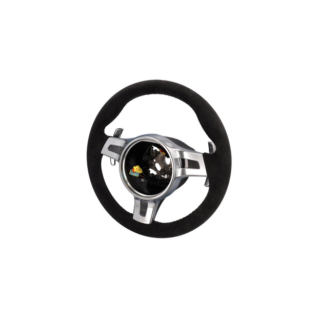 Porsche Original Part – SportDesign Steering Wheel in Black Alcantara. Porsche 991 (911) / 981 Boxster / 981 Cayman