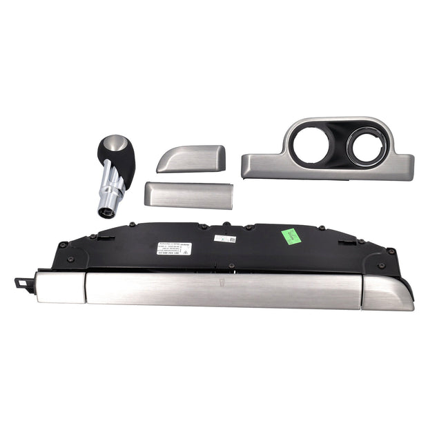 Genuine Porsche Part – Interior package in brushed aluminum for PDK vehicles. Porsche 991 / 981 Boxster / 981 Cayman