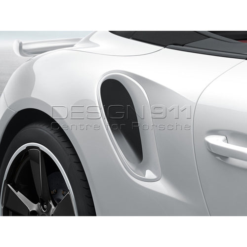 Porsche Originalteil – Lufteinlässe im hinteren Seitenteil. Porsche 991.1 (911) Turbo / 991.2 (911) Turbo