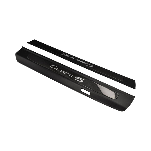 Side sill trims in carbon with logo. Porsche 991 (911) 2014>>