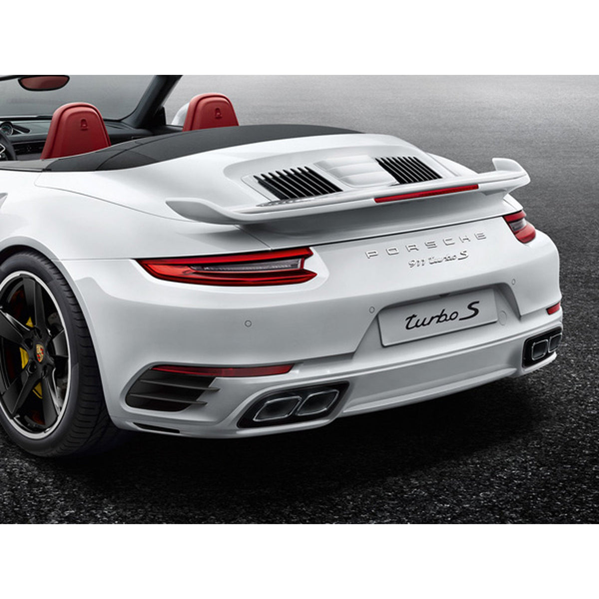 Rear bumper apron. Porsche 911 (991.2) Turbo