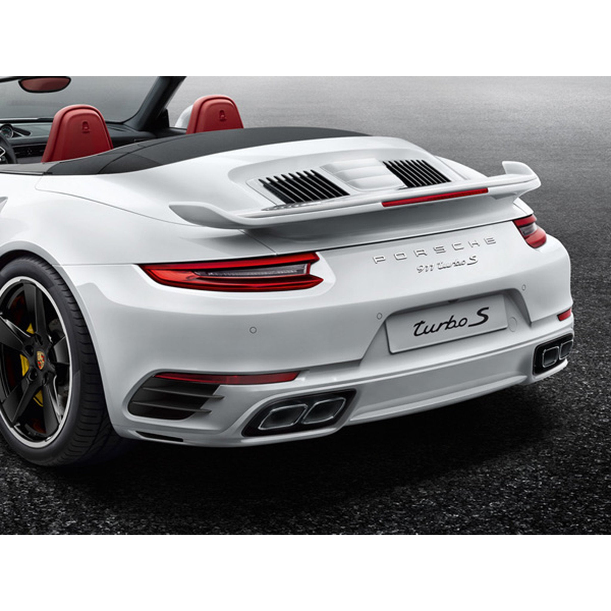 Rear bumper apron. Porsche 911 (991.2) Turbo