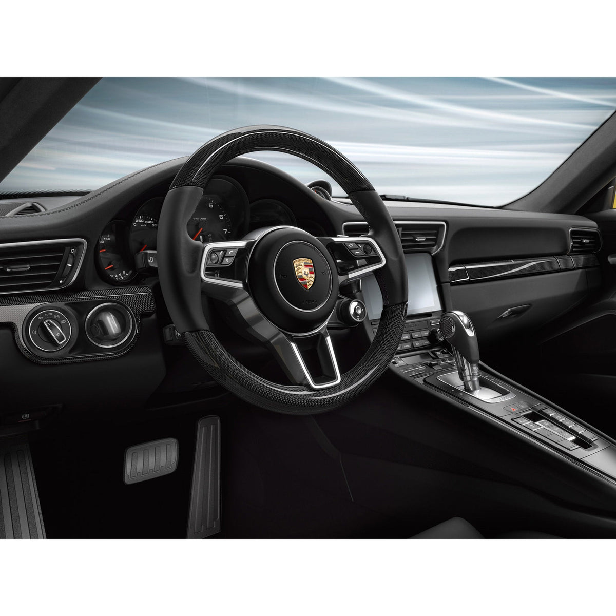 Interieur-Paket in CARBON. Porsche 991.2 (911) 2016>> LHD-Fahrzeuge (Linkslenker)