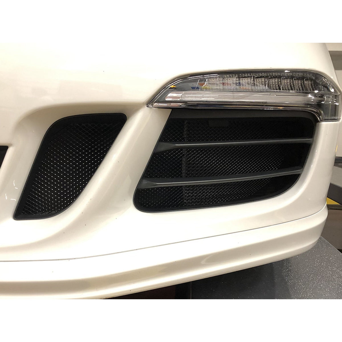 Frontstoßstange Seitengitter Drahtgittersatz Porsche 991.1 GTS