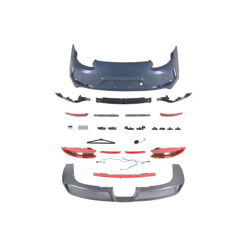 991.2 GT3 Look Rear Bumper Conversion Kit for Porsche 991.1 2WD