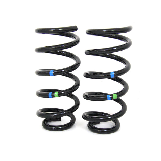 Rear Coil Springs (Pair) - Blue/Yellow-Green Markings - for Porsche 991-2 Carrera / Cabriolet / Targa (With PASM) 2017-2019