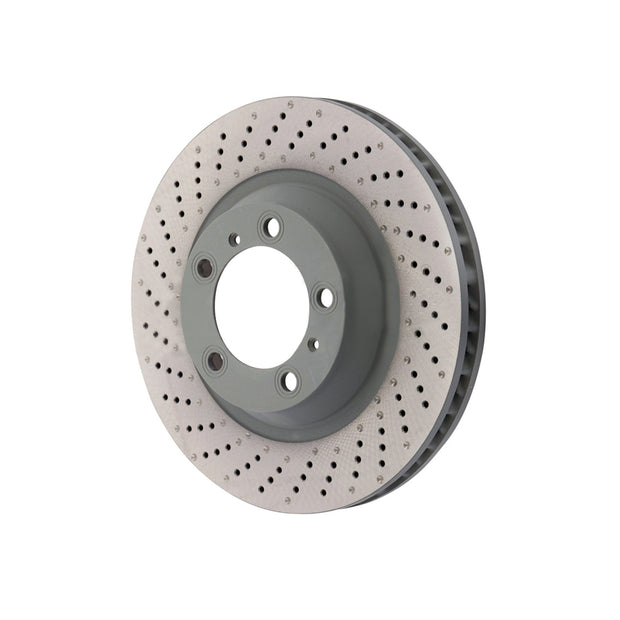Bremsscheibe vorne, gebohrter Monoblock, 340 x 34 mm. Porsche 991 S 3,8 l (OE-Teilenummer 99135140301/99135140401)