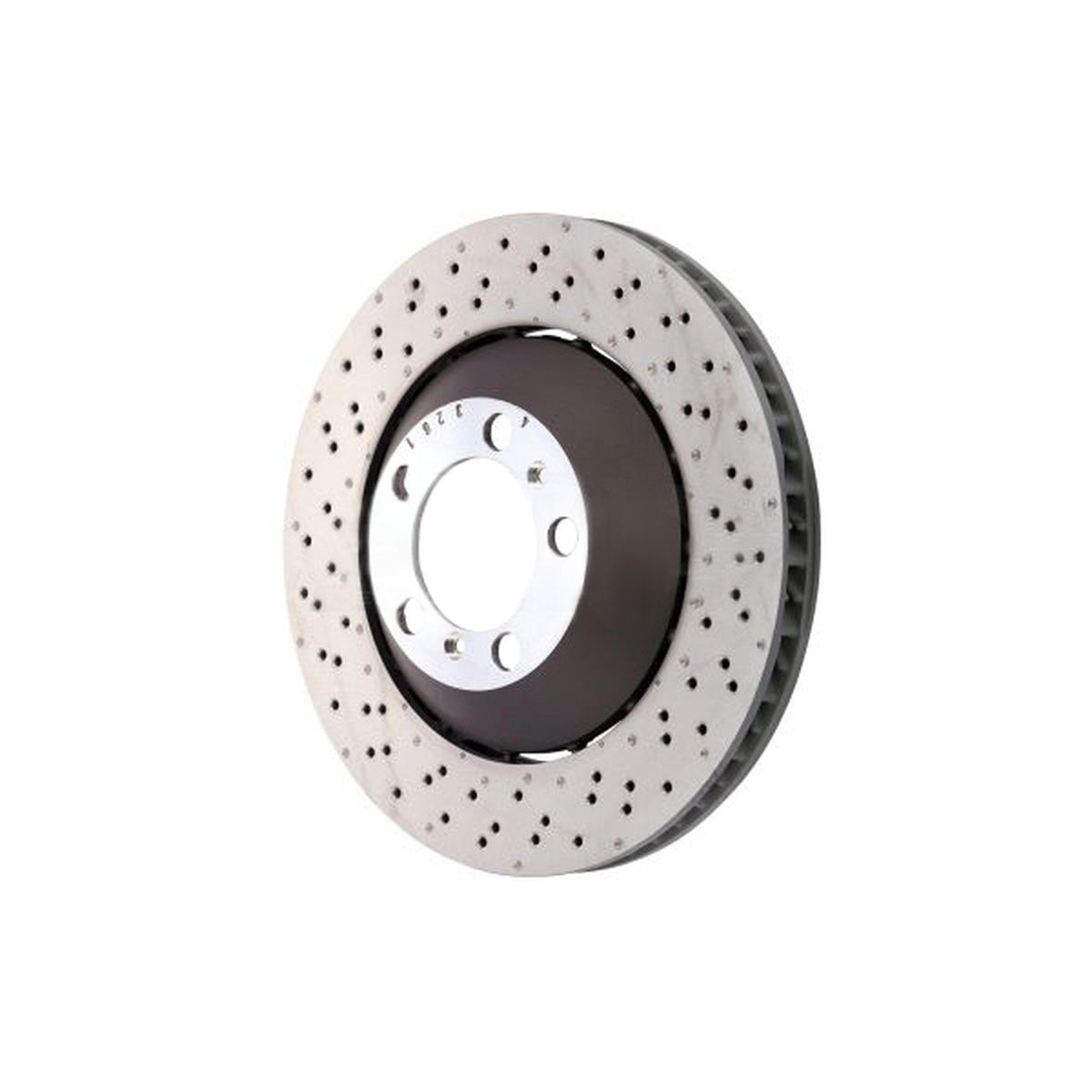 Bremsscheibe vorne, leicht, gebohrt und genutet, 380 x 34 mm. Porsche 991 GT3 (OE-Teilenummer 99135140582/99135140682)