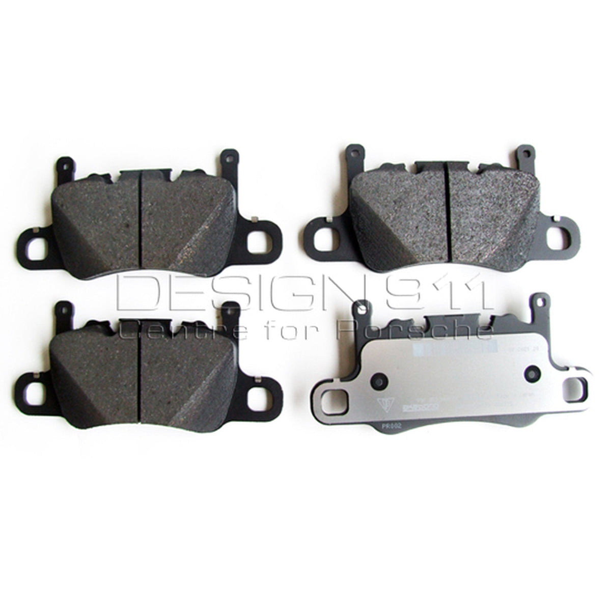 Rear Brake Pads for Vehicles with Ceramic Brakes Porsche 991.2 Carrera / 991 Turbo