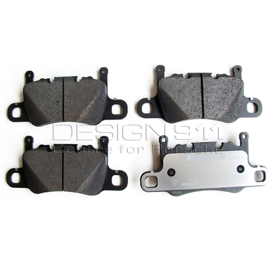 Rear Brake Pads for Vehicles with Ceramic Brakes Porsche 991.2 Carrera / 991 Turbo