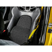 Air-cooled backrest insert for lightweight bucket seats