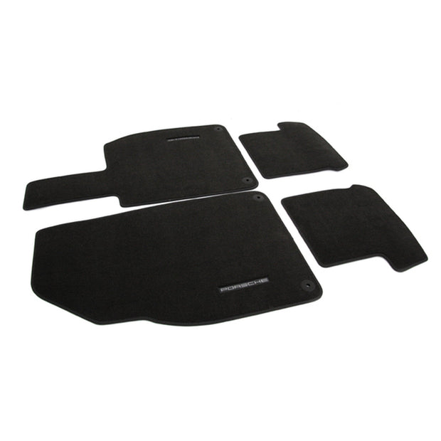 Floor mats with nubuck binding. Porsche 991 (911) RHD - Right-hand drive