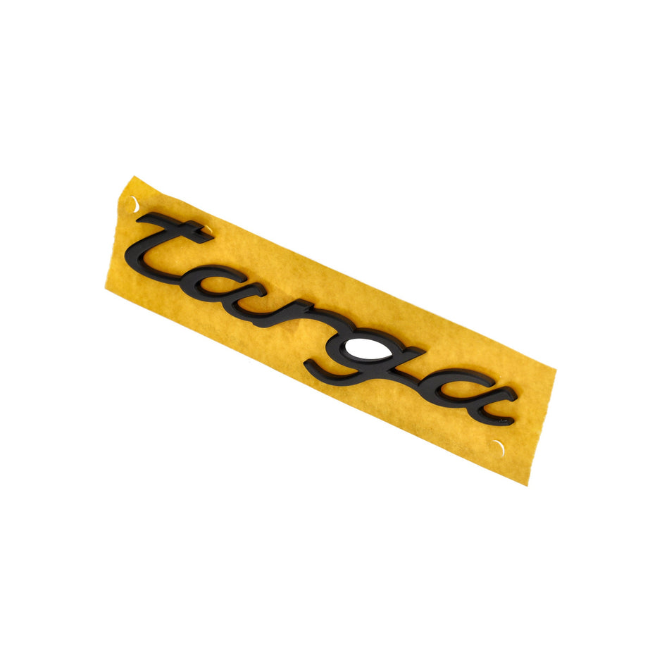 Porsche Genuine Part – "TARGA" - Black Bar Emblem for Porsche 991 (911) Targa